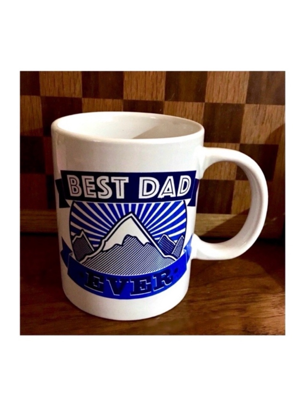 🆕 "Best Dad Ever" Ceramic Coffee Mug with Graphic